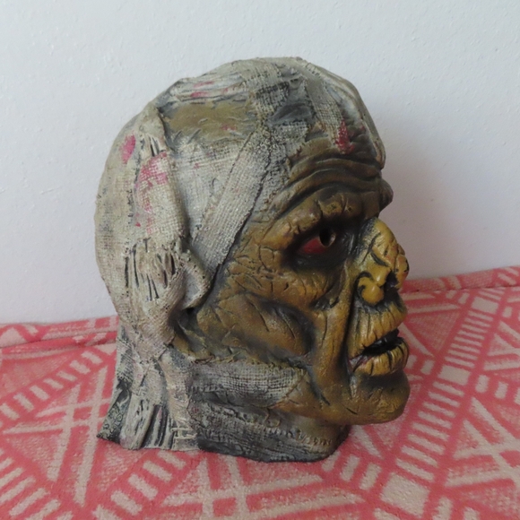 Vintage Don Post Studios 1977 Mummy Monster Mask Halloween - Picture 2 of 6